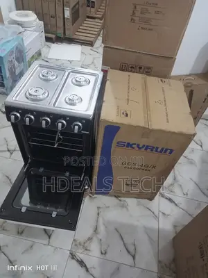 Skyrun 4 Burner Gas Cooker With Oven