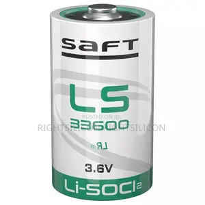 USA 1x Saft LS33600 D Li-Socl2 Lithium Thionyl Chloride 3.6V