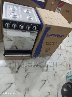 Brand New 4 Burner Gas Cooker With Oven