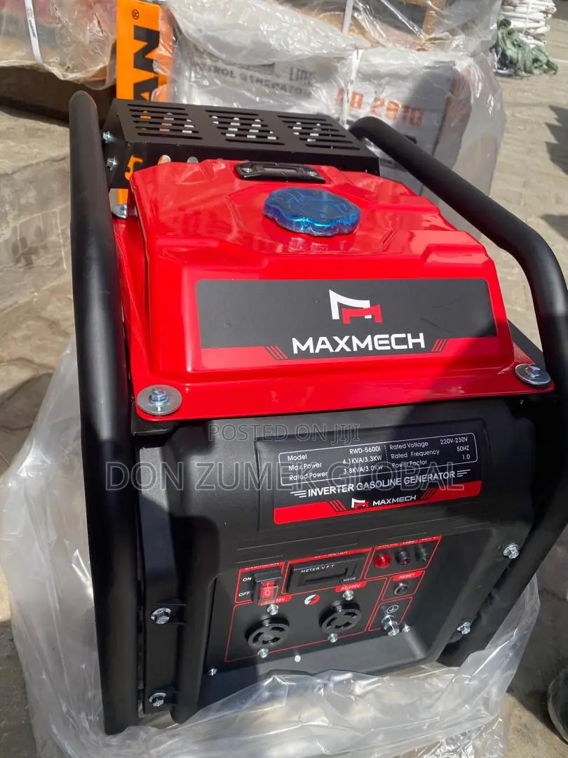 Original Maxmech Inverter 4kva Generator