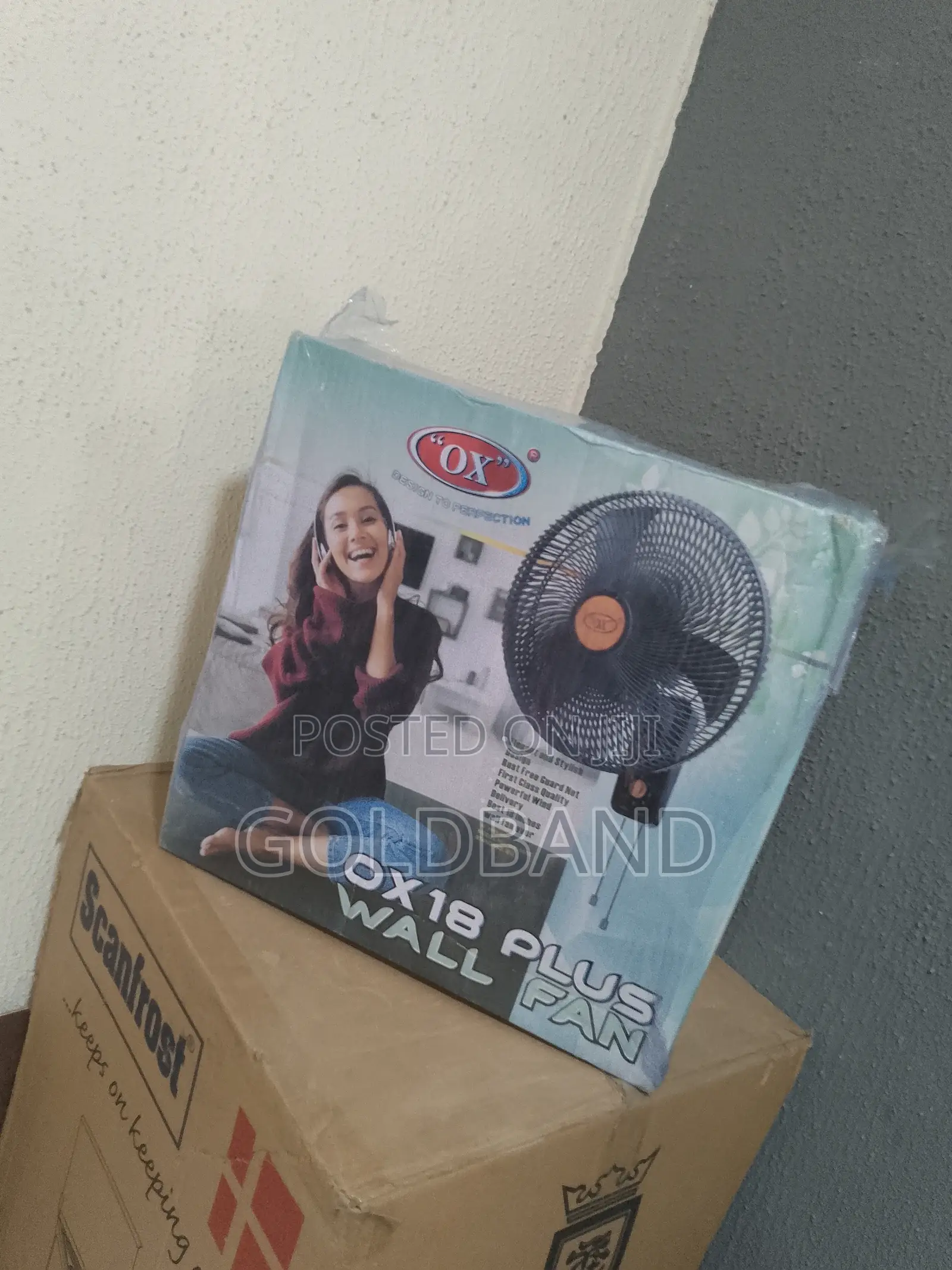 New OX PLUS Wall Fan