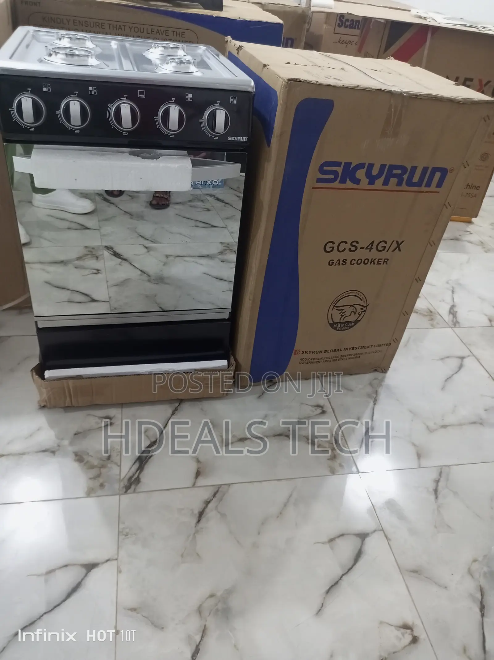 4 Burner Standing Cooking Gas