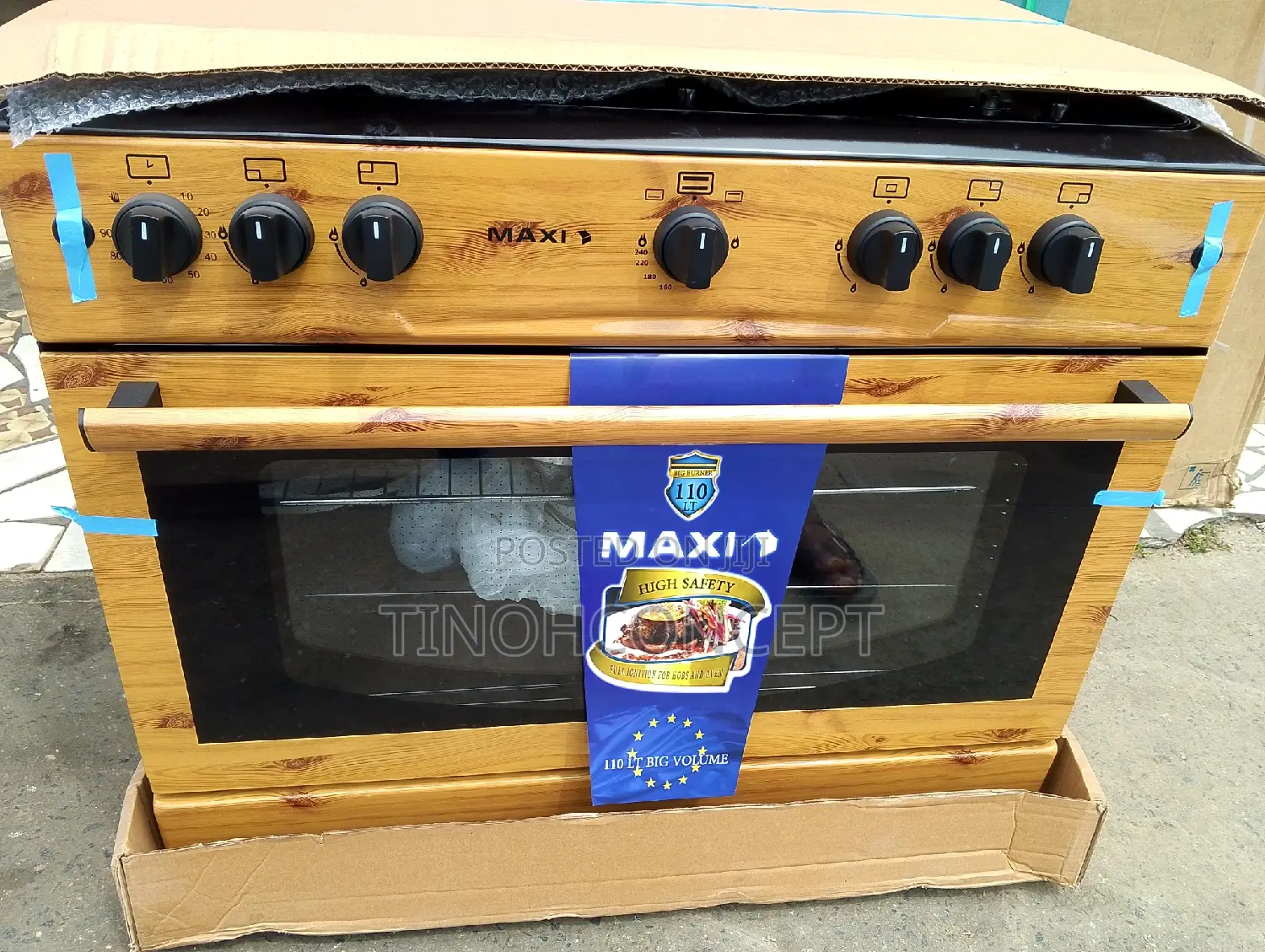 Maxi Gas Cooker 5 Burner