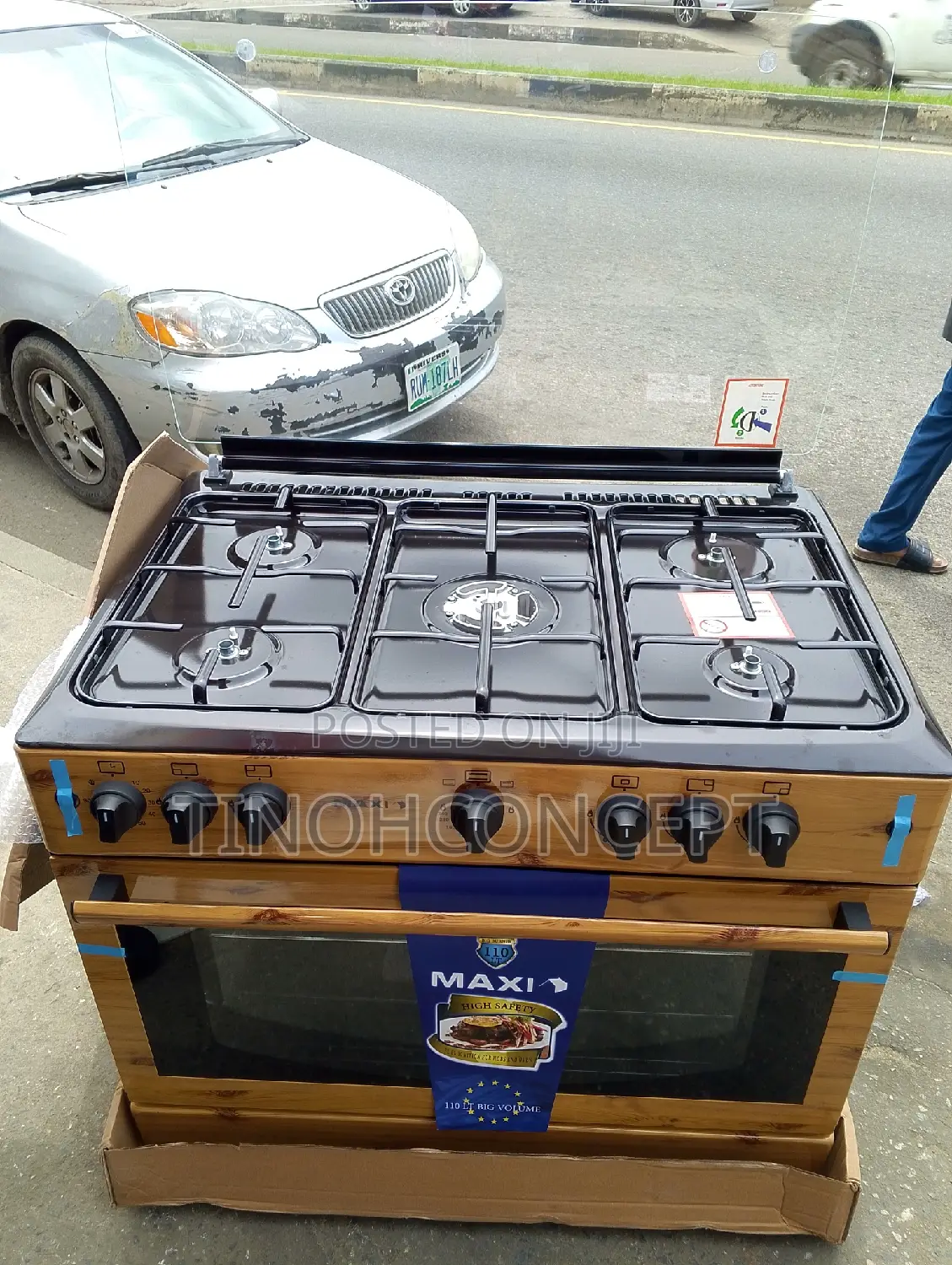 Maxi Gas Cooker 5 Burner