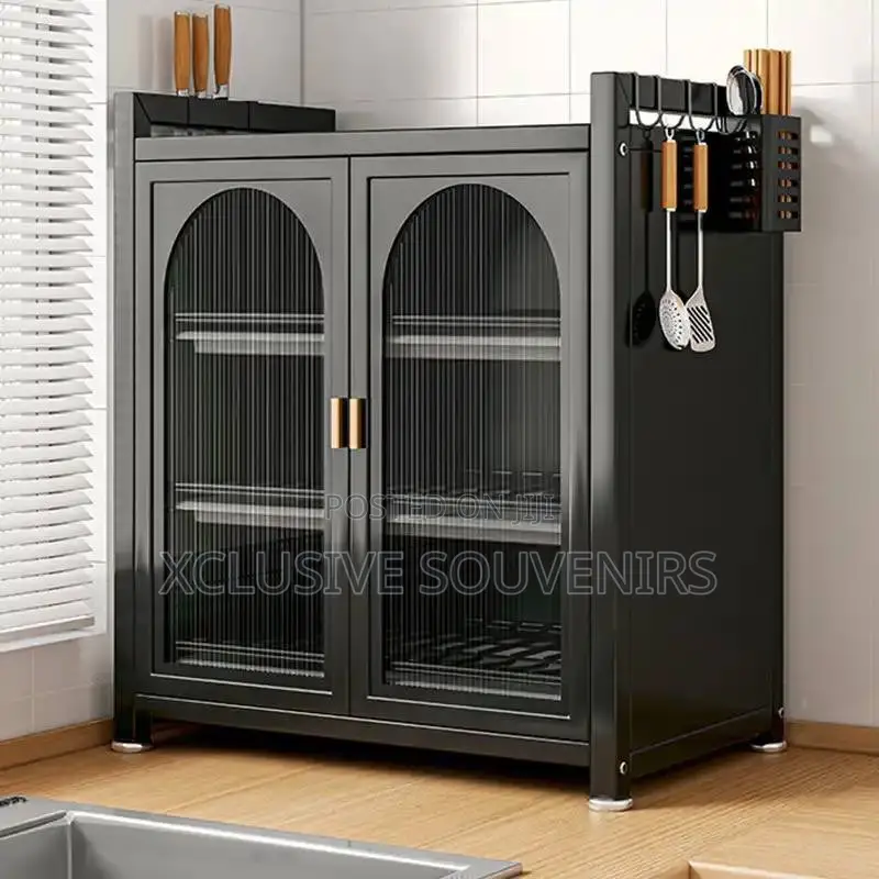 Display Modern Kitchen Cabinets Storage Shelf