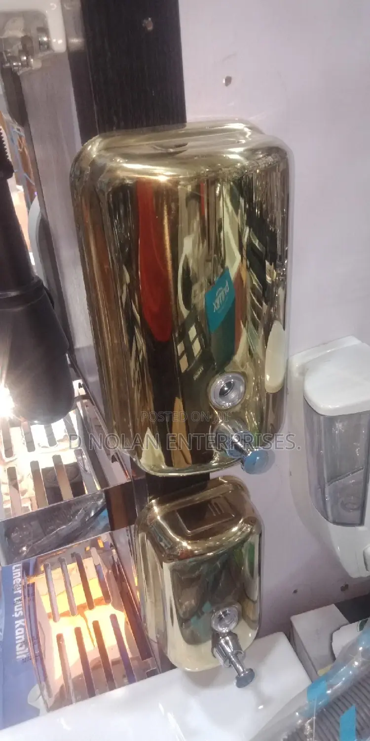 Gold Soap Dispenser