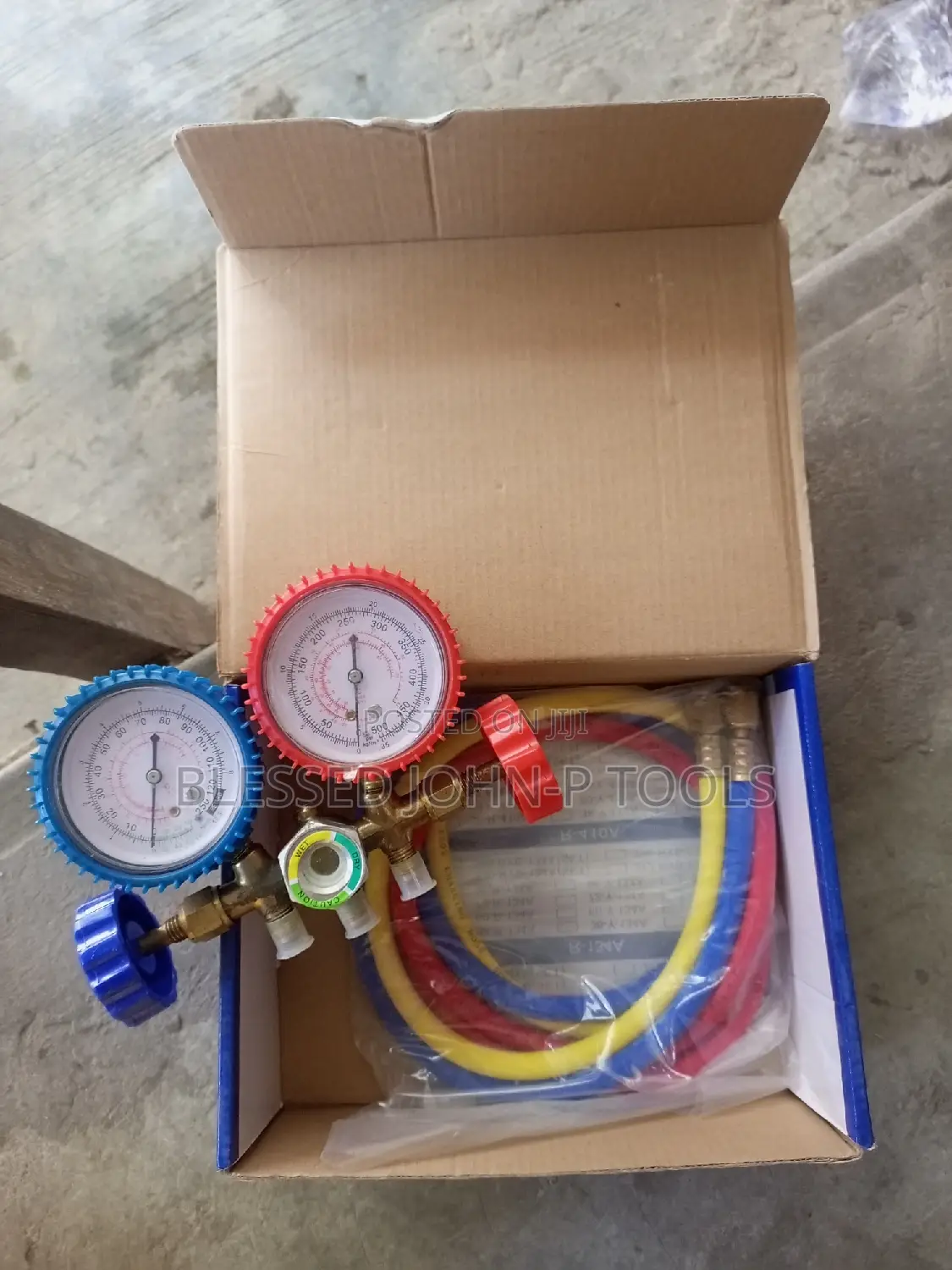 Brass Manifold Gauge Set