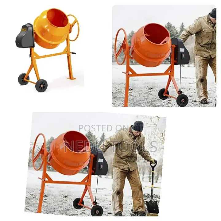 Half Bag Electric Concrete Mixer Machine