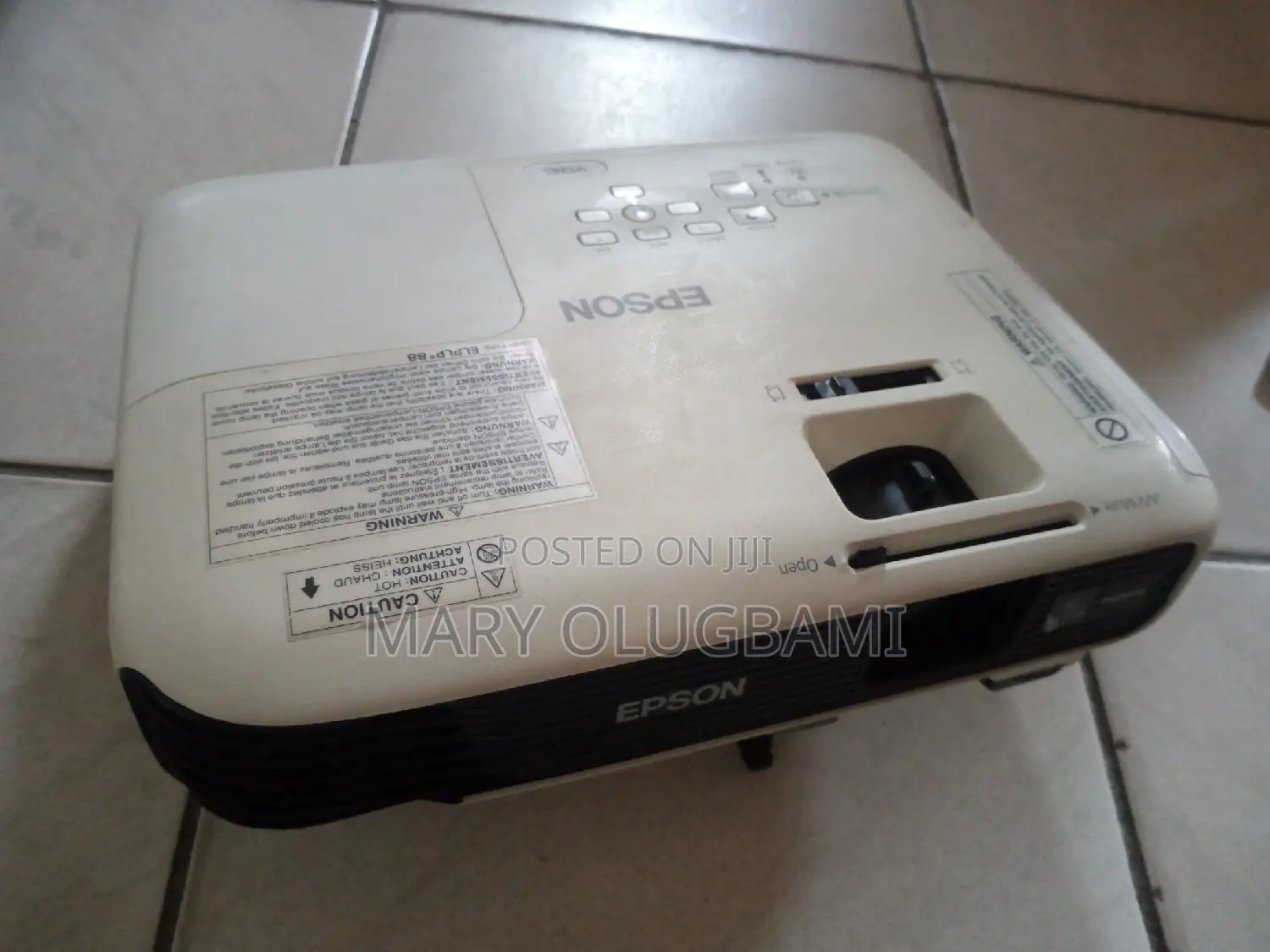 Slim and Bright Epson Projector