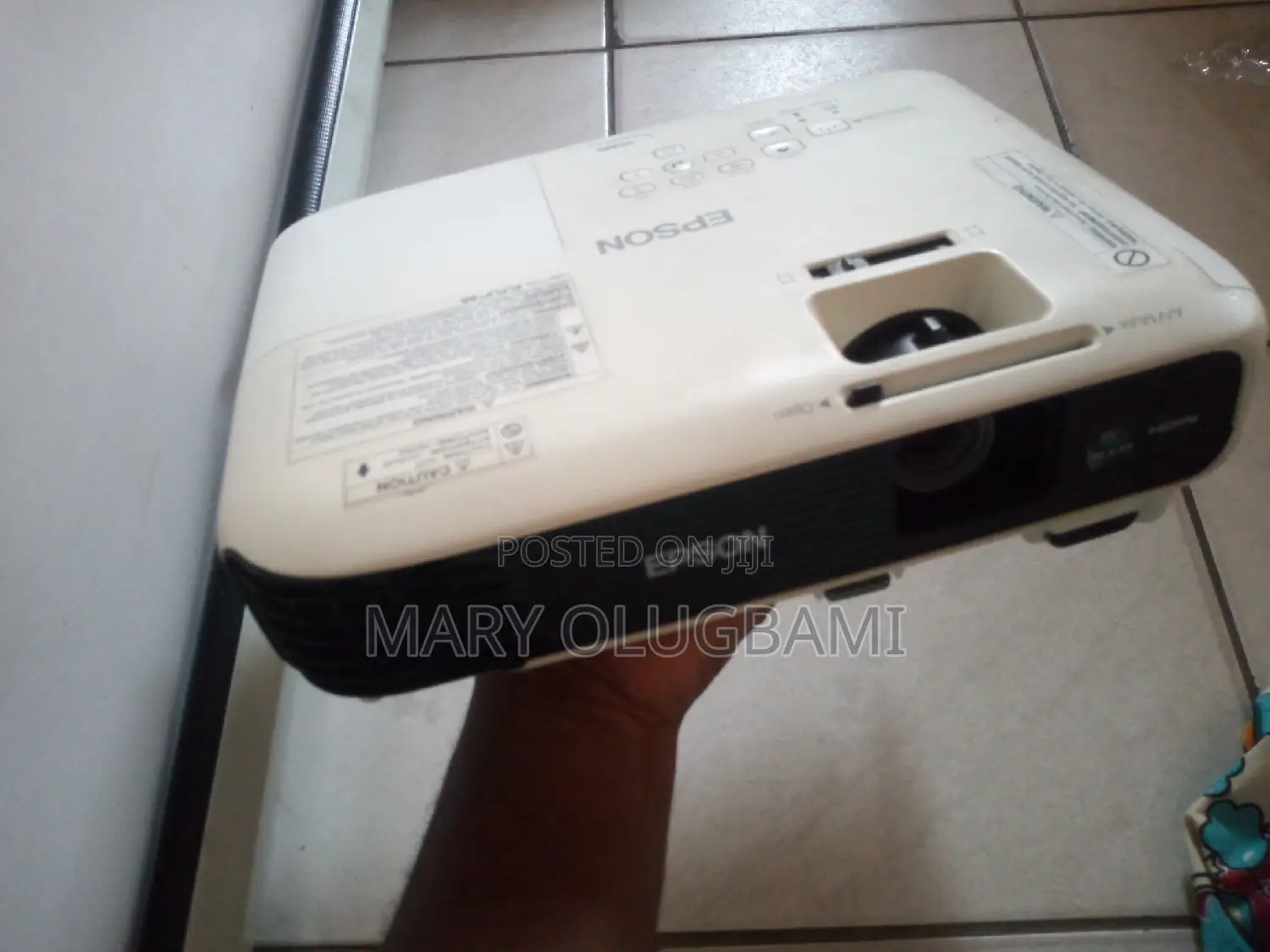 Slim and Bright Epson Projector