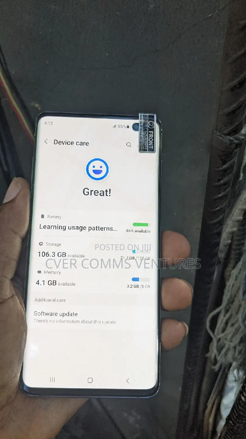 Samsung Galaxy S10 Plus 128 GB White