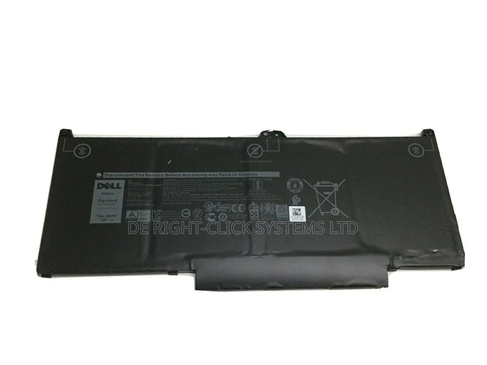 Dell Latitude E5300 E5310 E7300 E7400 Inspiron Battery Mxv9v