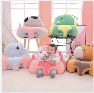 Baby Sofa Support Seat Cover Plush Chair Learn