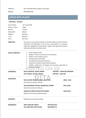 Sales Telemarketing CVs