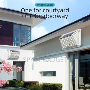 Solar Powered Motion Sensored Wall Lamp