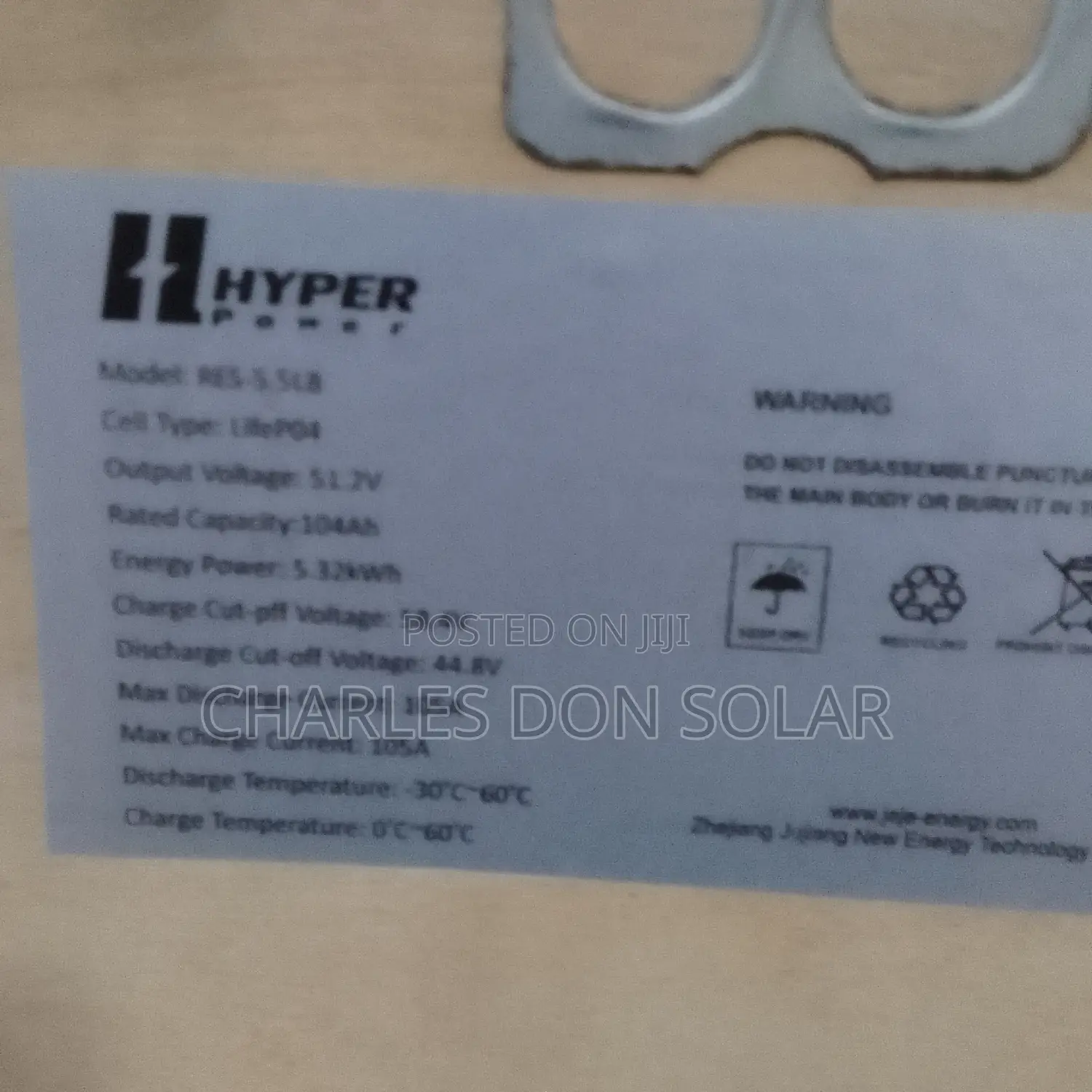 Hyper Battery 5.32kwh