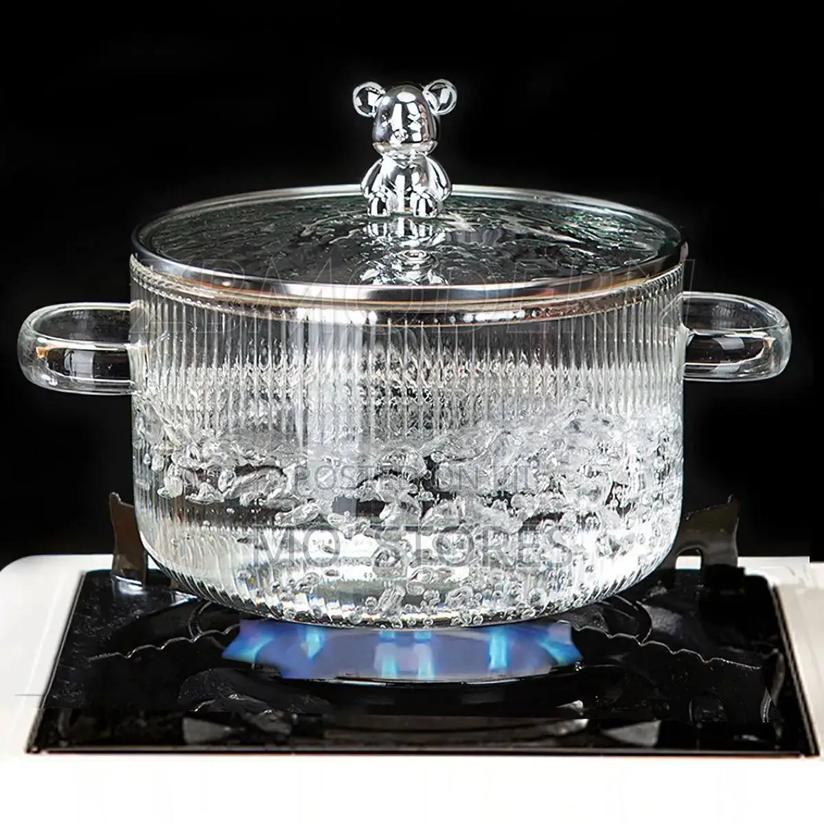 High Borosilicate Glass Pot