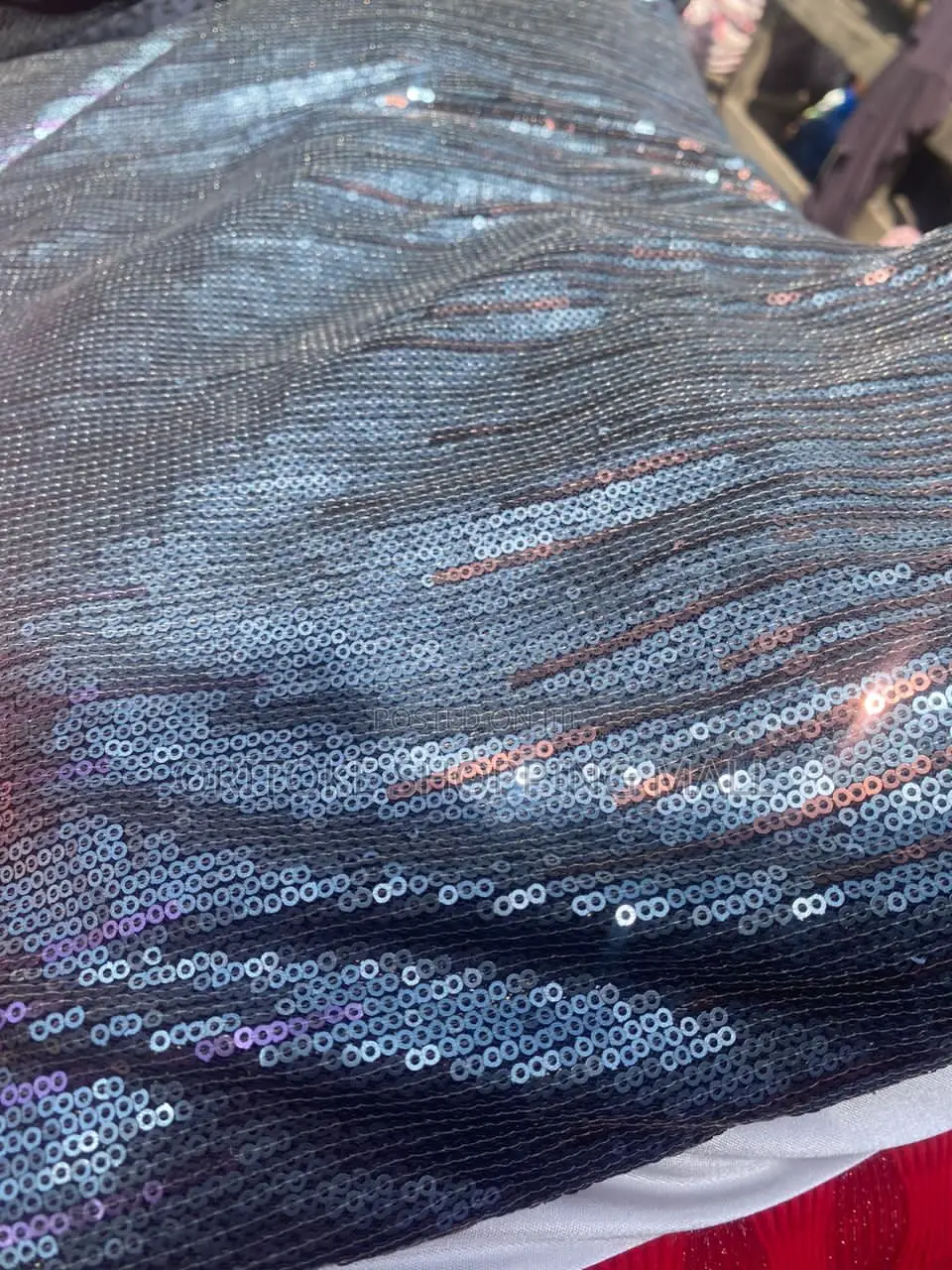 Per Yard Sequins (Sequence) Fabric Material