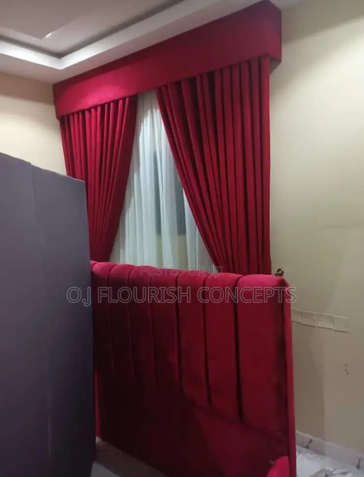 Royal Red Curtain