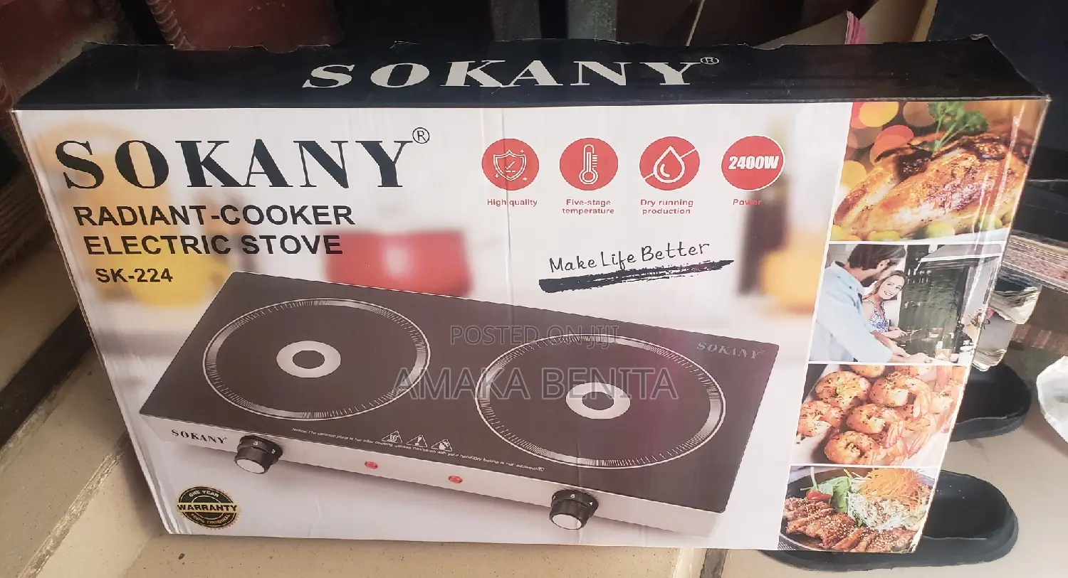 Sokany Double Electric Cooker