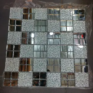 Gold and Silver Mosaic Tiles