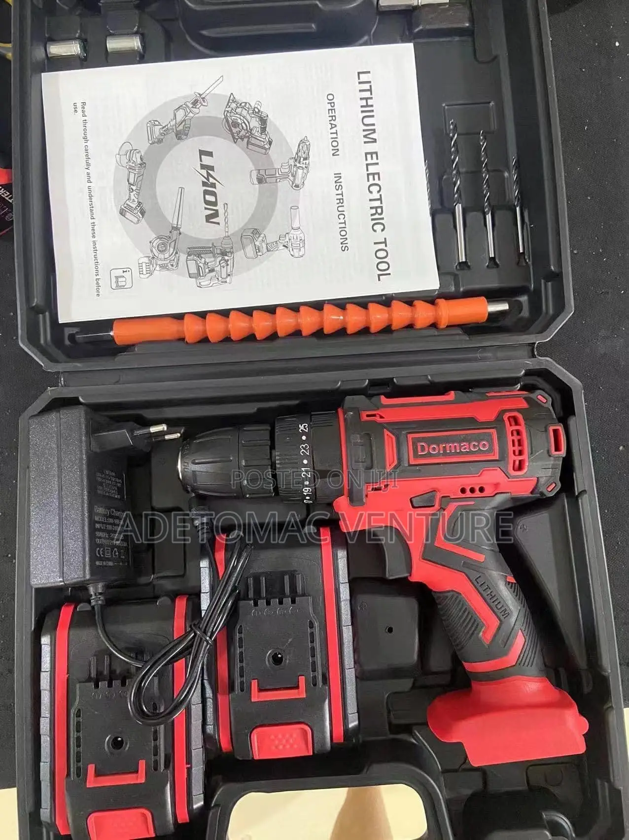 Original Europe Battery Drilling Machine