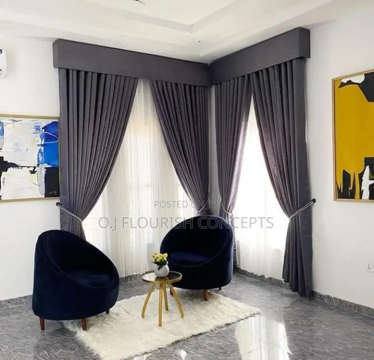 Dark Grey Curtains