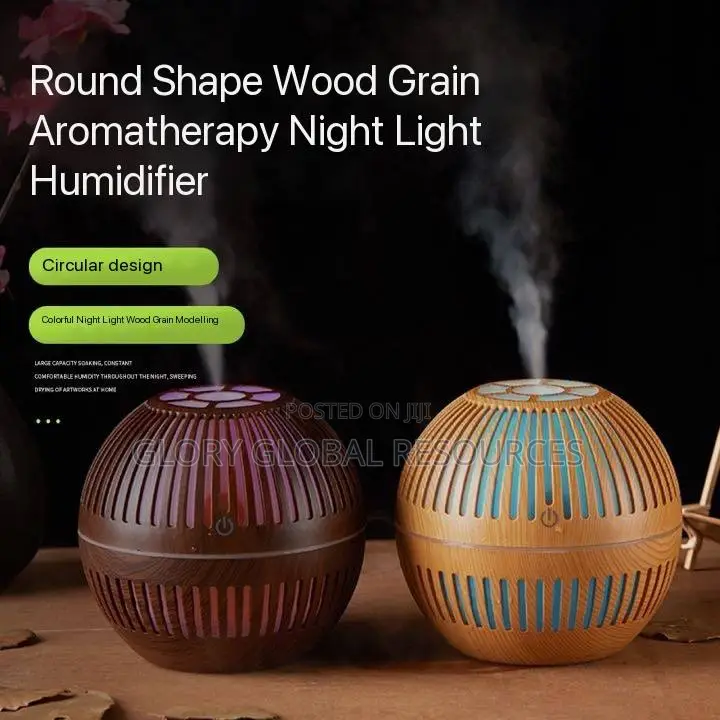 Round Aromatherapy Ultrasonic Diffuser/Air Humidifier