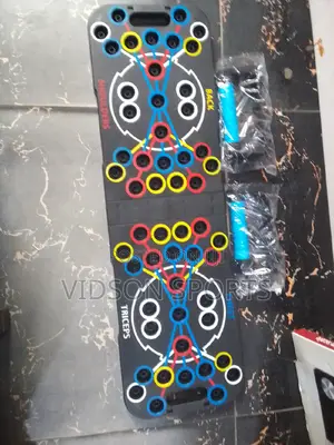 Big Push-Up Board With Resistant Band