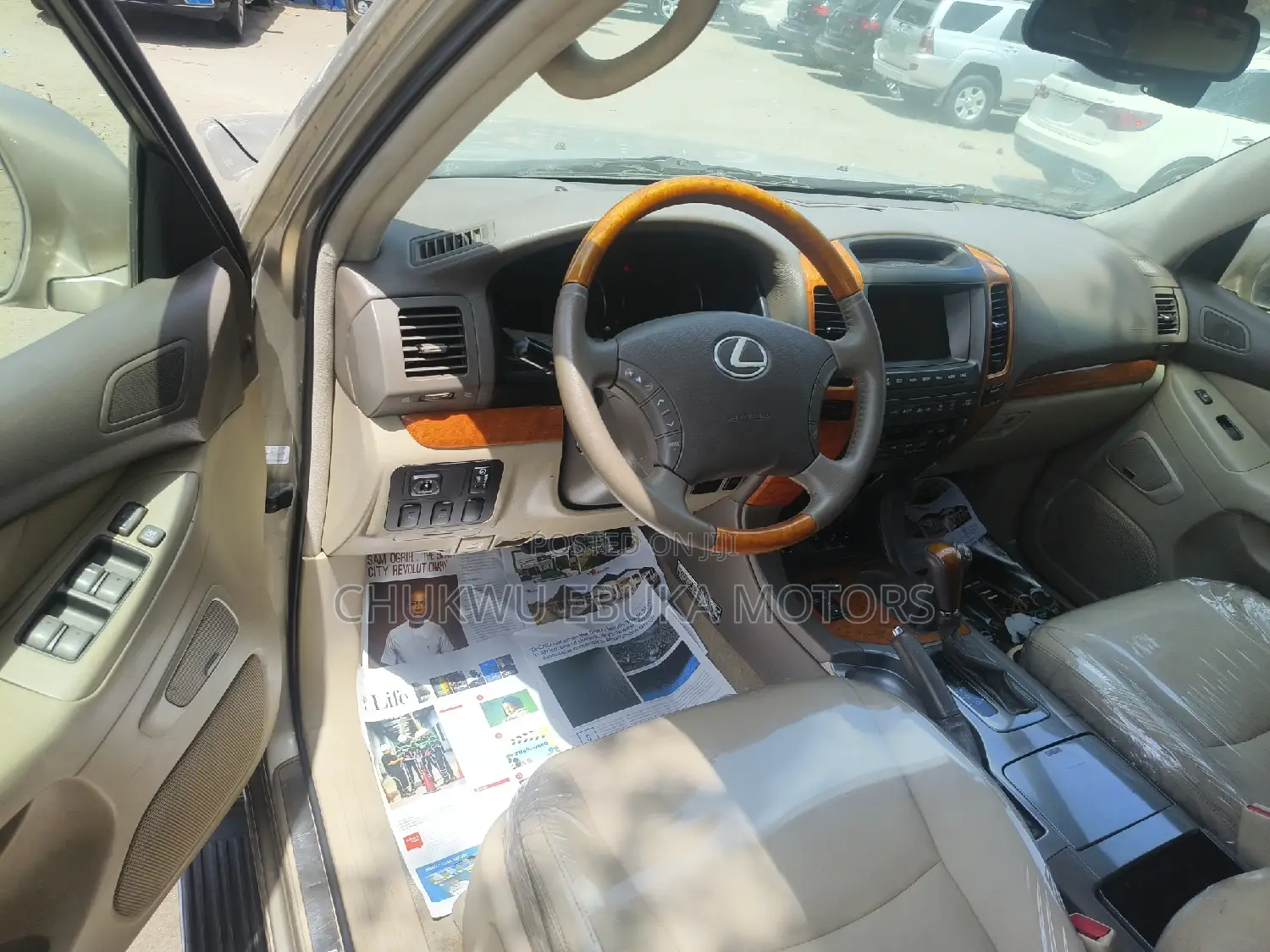 Lexus GX 470 2007 Gold