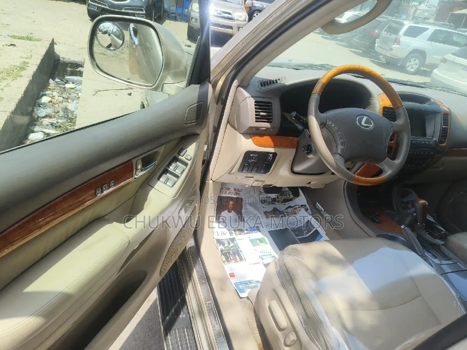 Lexus GX 470 2007 Gold