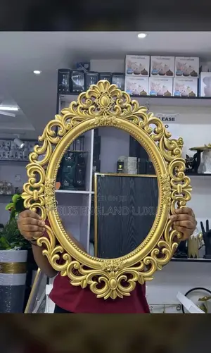 Gold Mirror With Frame England Standard