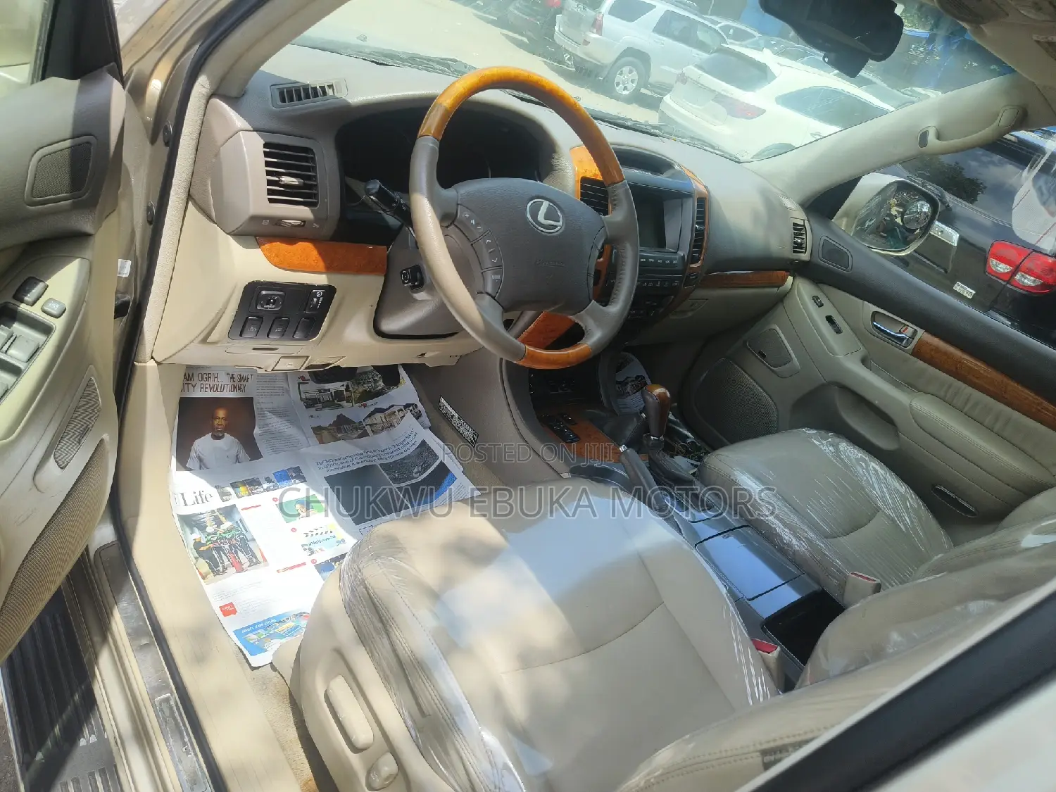Lexus GX 470 2007 Gold