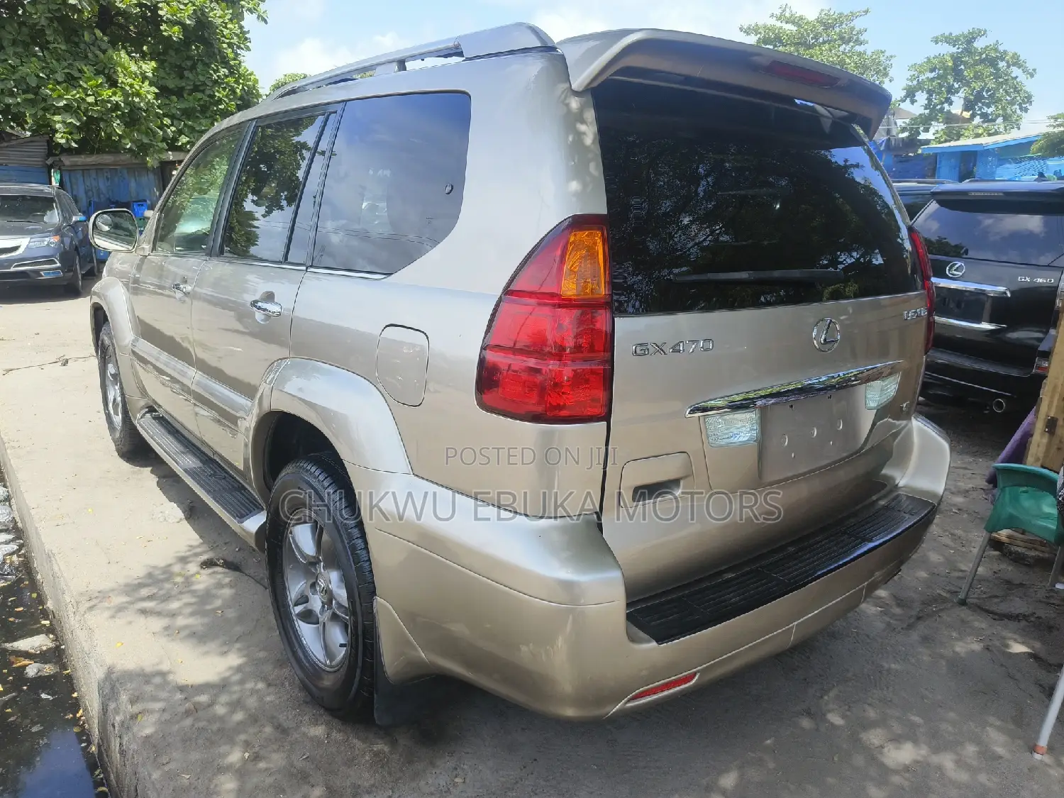 Lexus GX 470 2007 Gold