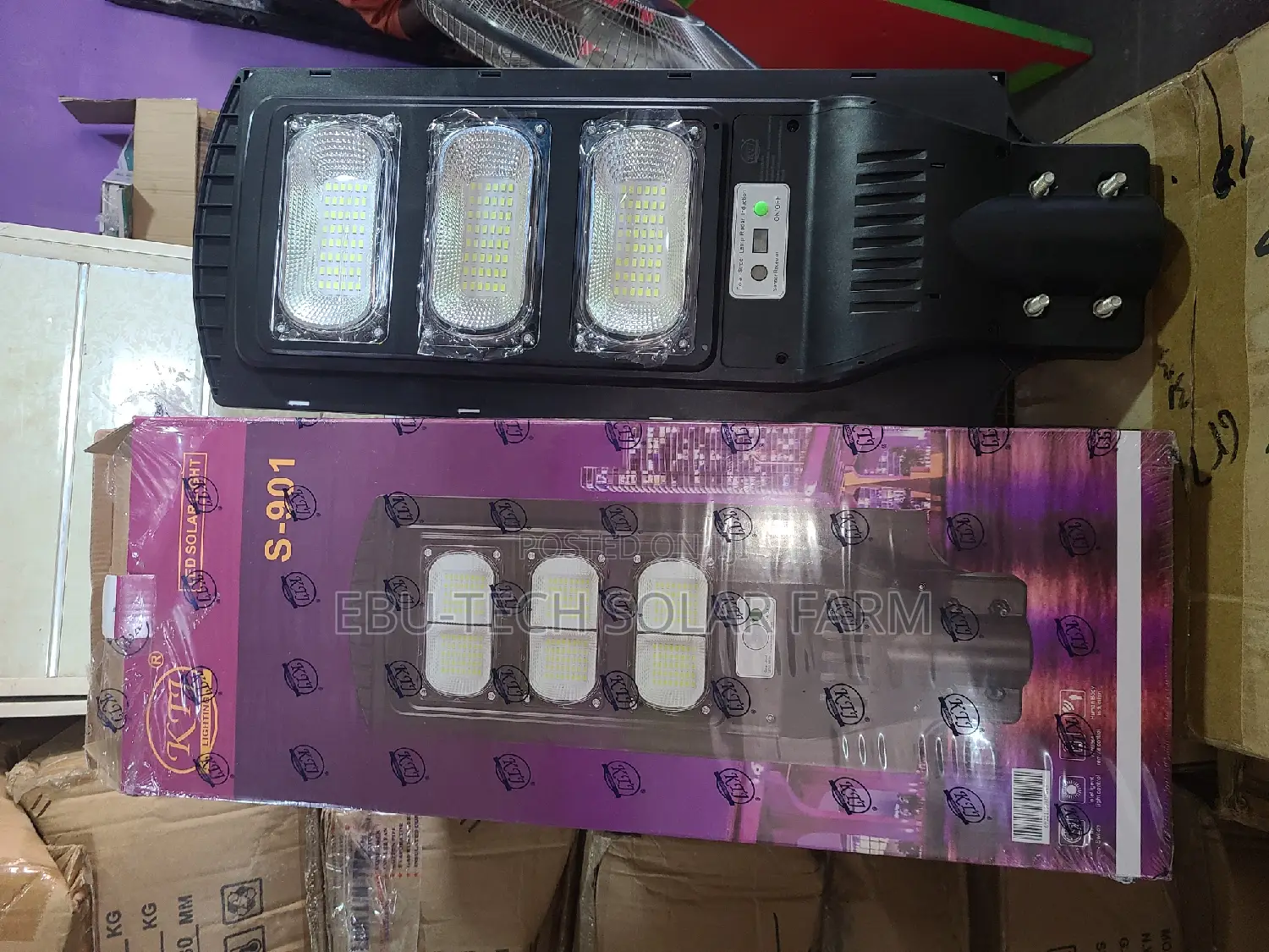 Solar Street Lights 3eyes