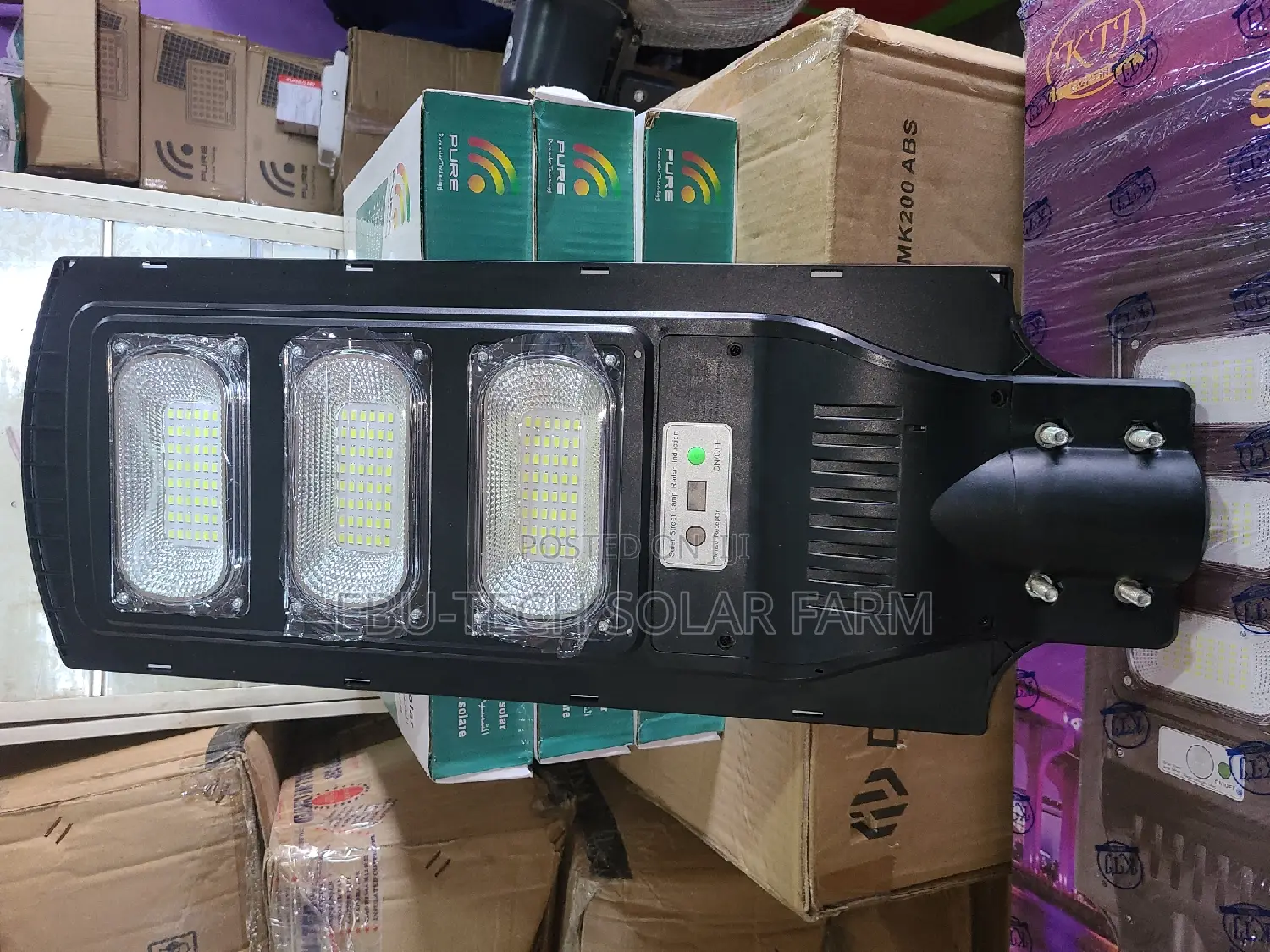 Solar Street Lights 3eyes