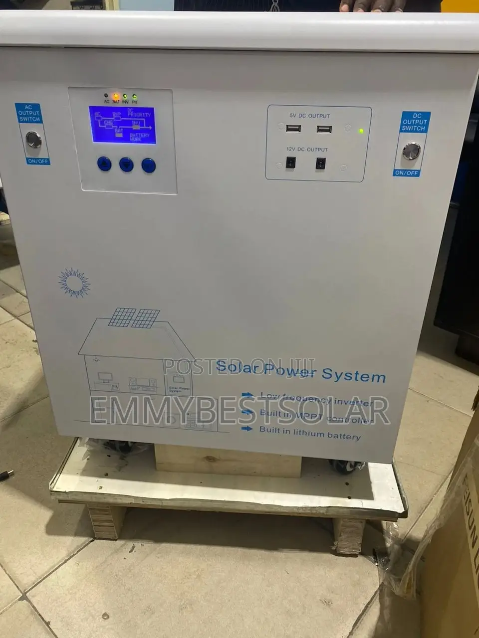 6000w Solar Generator For 3bedroom Flat