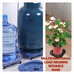 Multifunctional Load-Bearing Movable Base for Gas Cylinder