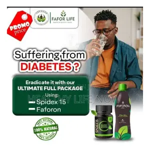 Suffering From Blood Sugar? Get Faforon and Spidex15