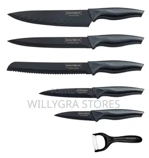 Royal Line 5 PCS Non-Stick Coating Knife Set