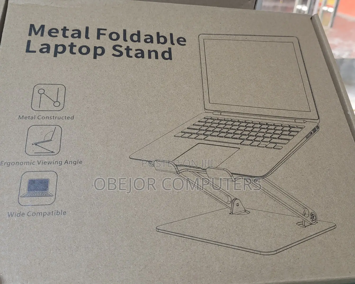 Aluminium Alloy Foldable Laptop Stand