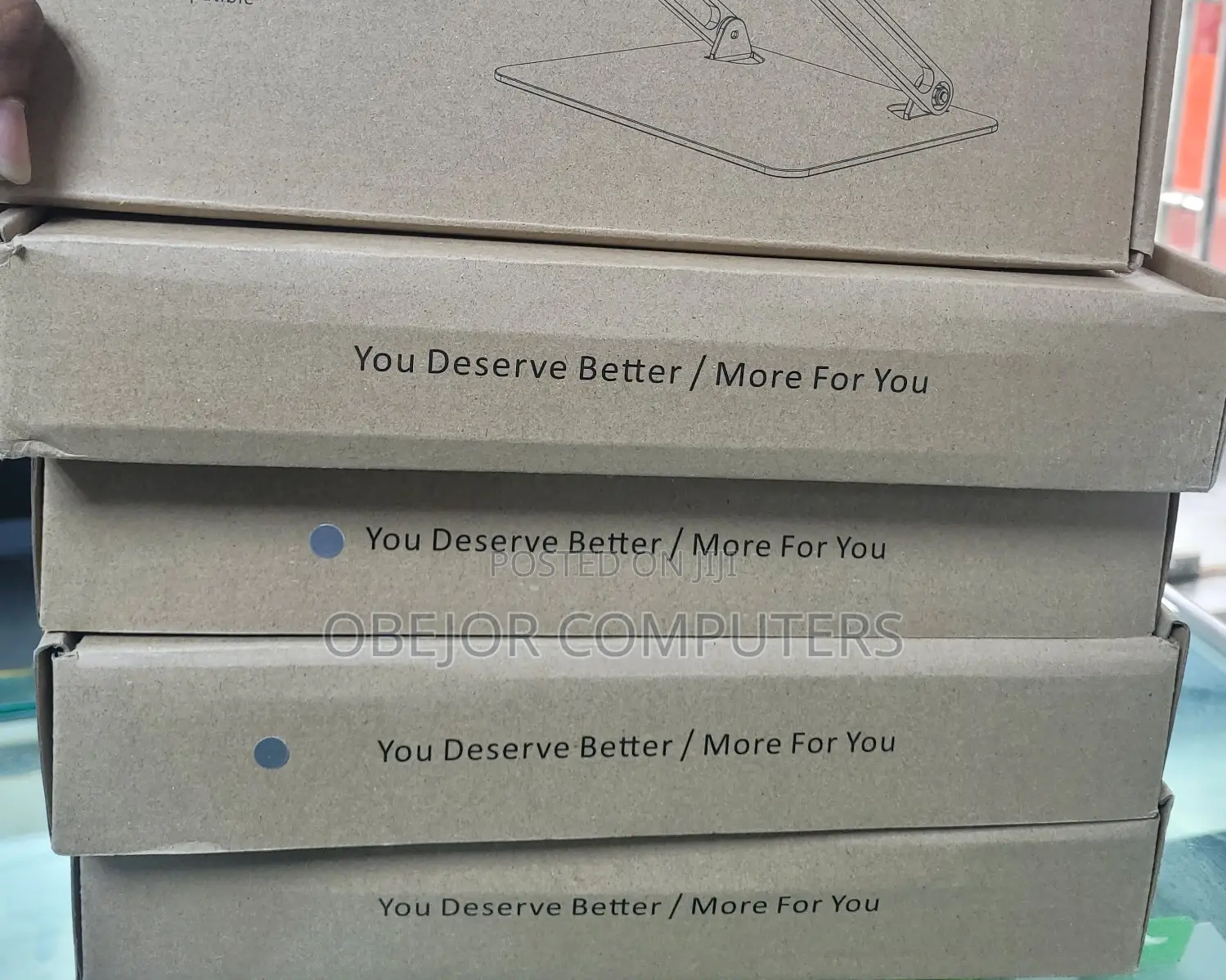 Aluminium Alloy Foldable Laptop Stand