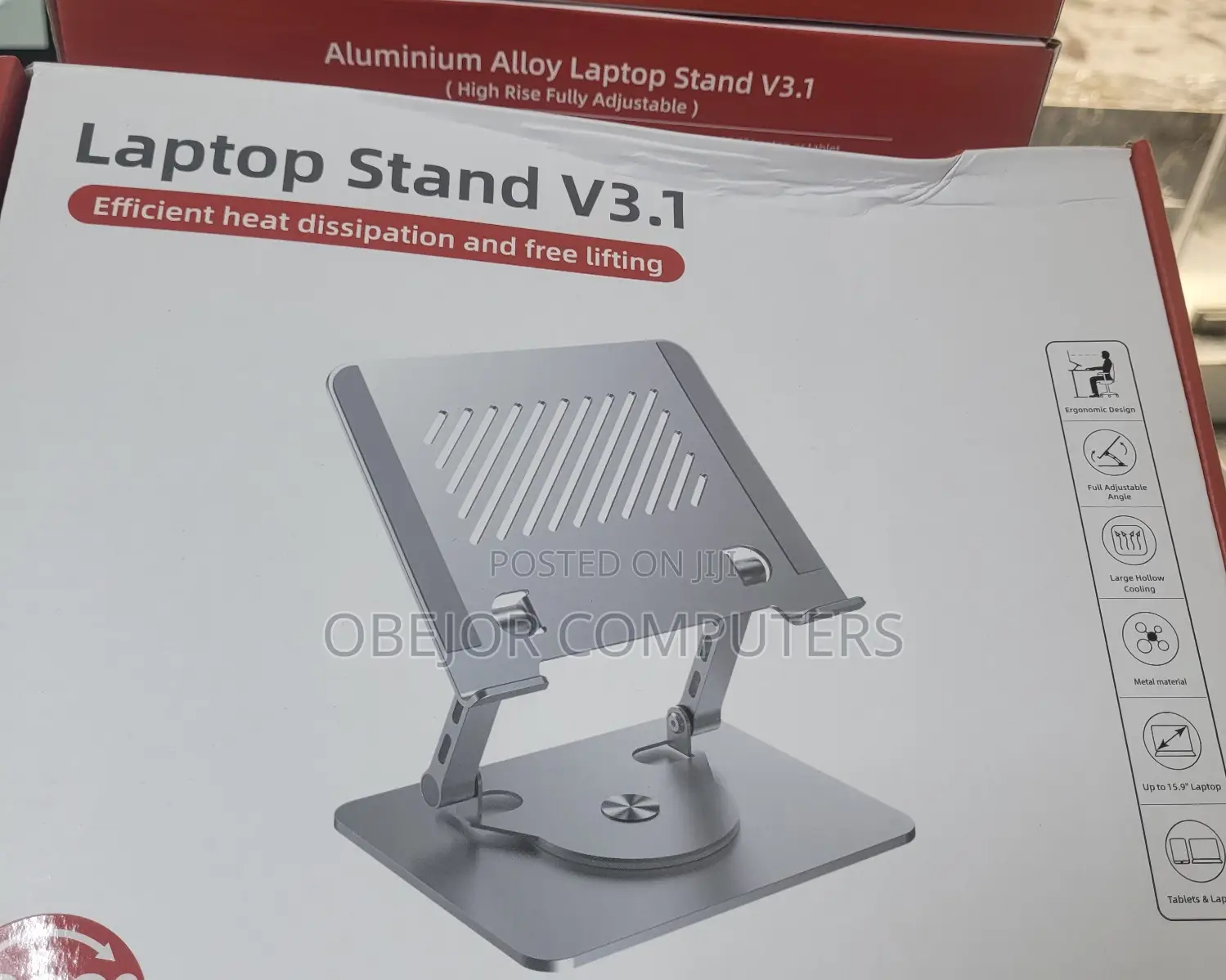 Aluminum Rotating Laptop Stand V3.1 360degree