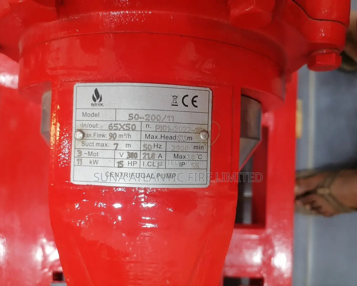 Fire Hydrant Diesel Pump 22kw/30hp