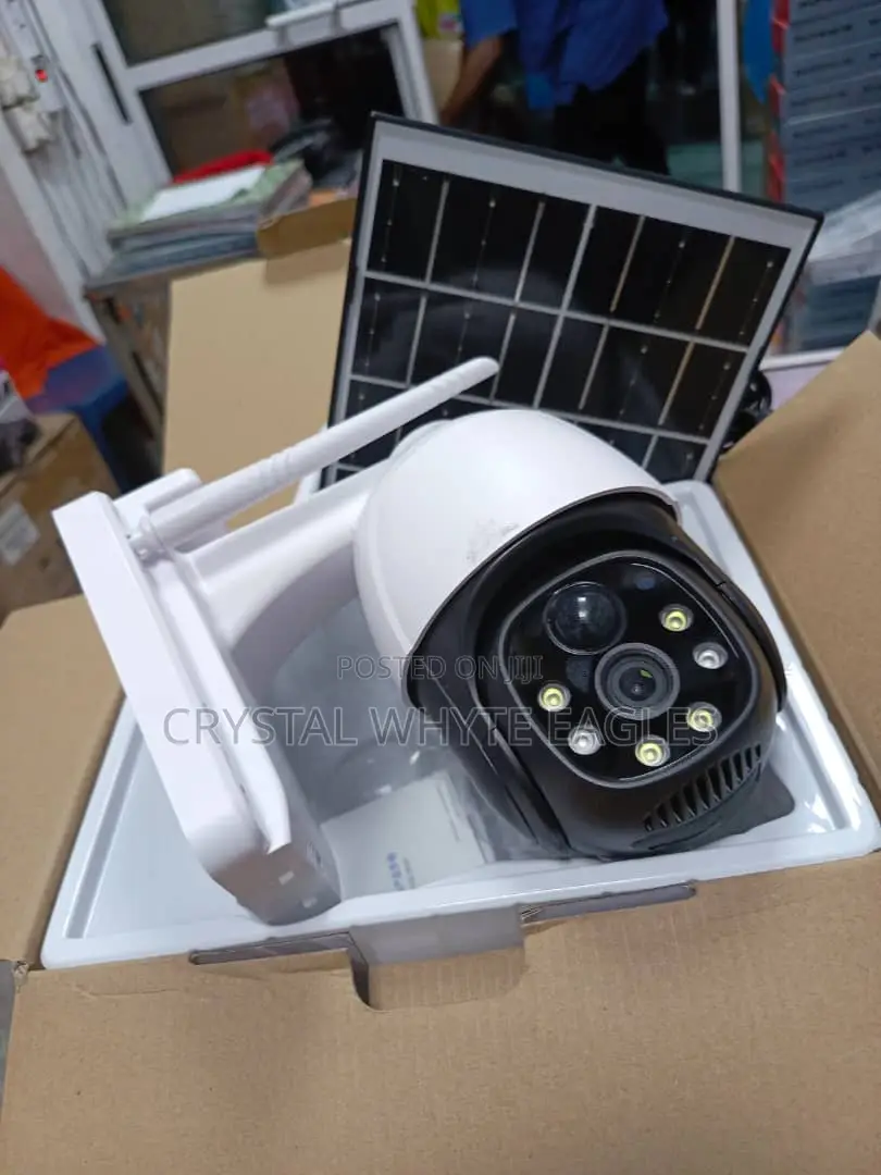 Wifi PTZ V380 Solar Intelligent Camera