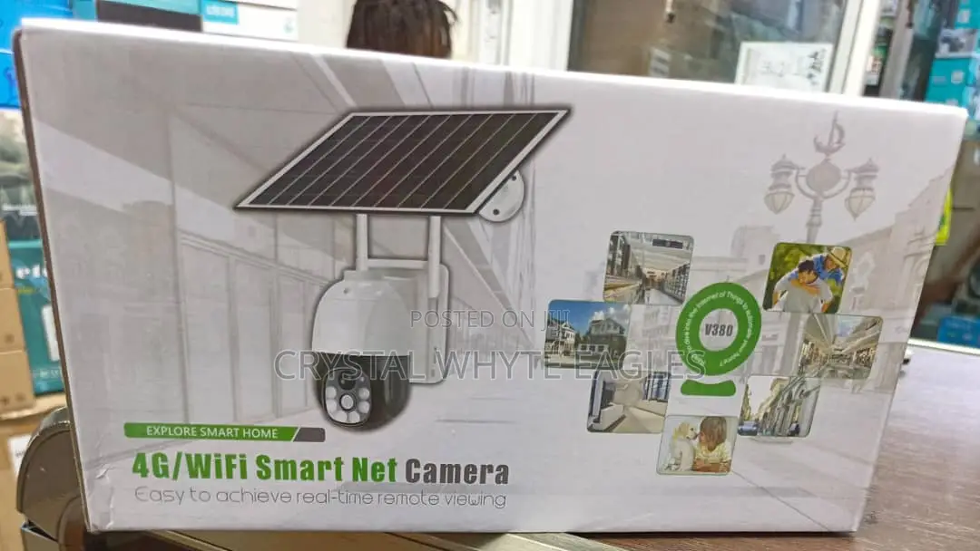 Wifi PTZ V380 Solar Intelligent Camera