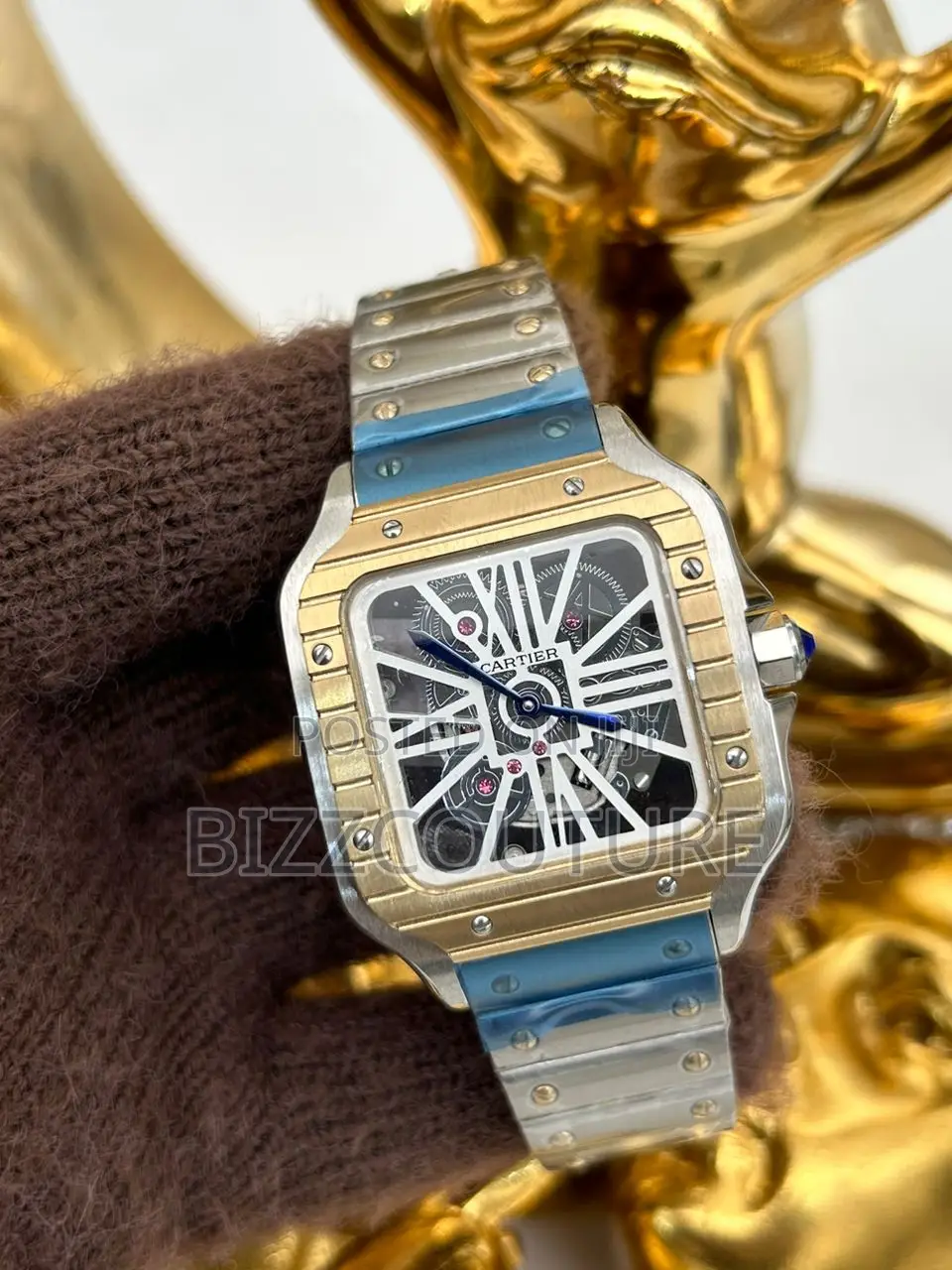 Original CARTIER MECHANICAL SILVER WATCH Available in Store