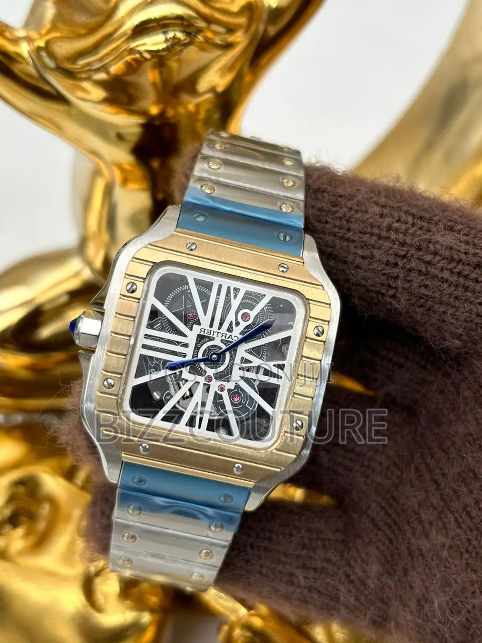 Original CARTIER MECHANICAL SILVER WATCH Available in Store