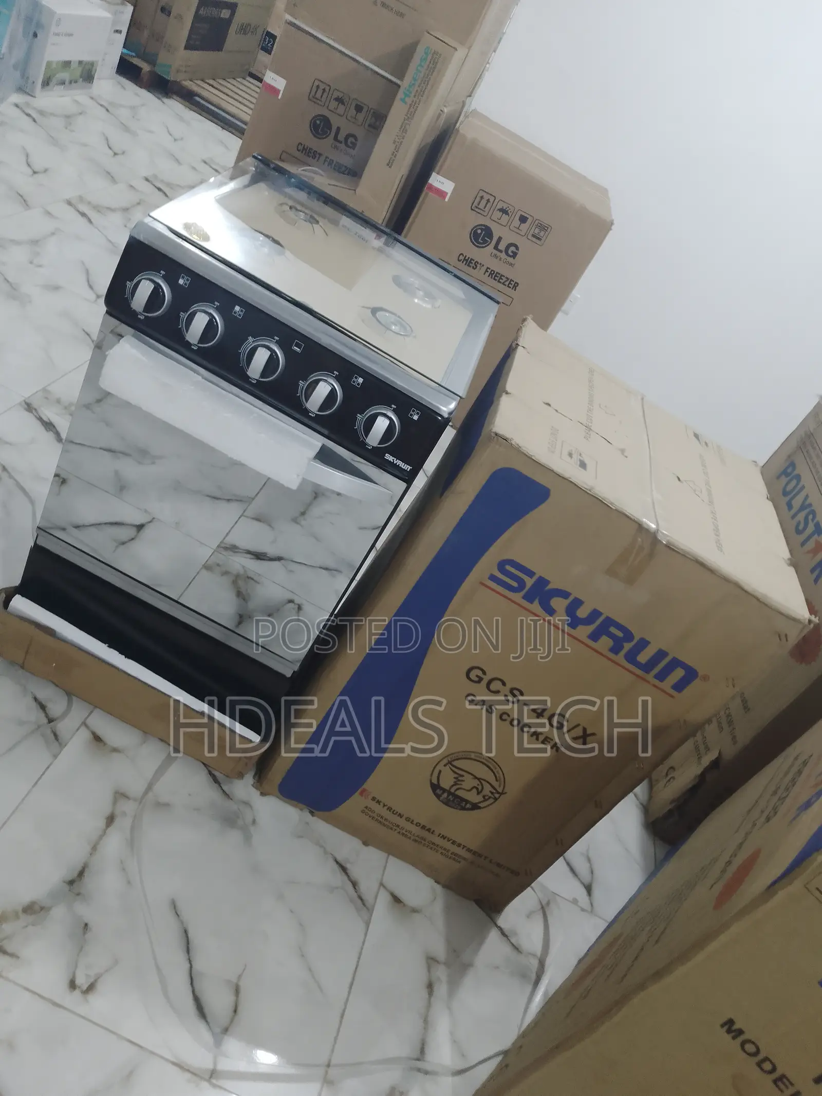 Gas Cooker 4 Burner With Oven