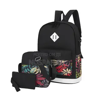 3-in-1 Floral Laptop Backpack